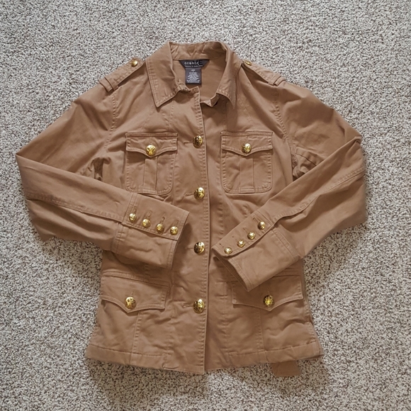 George Military Style Jacket - Picture 1 of 7